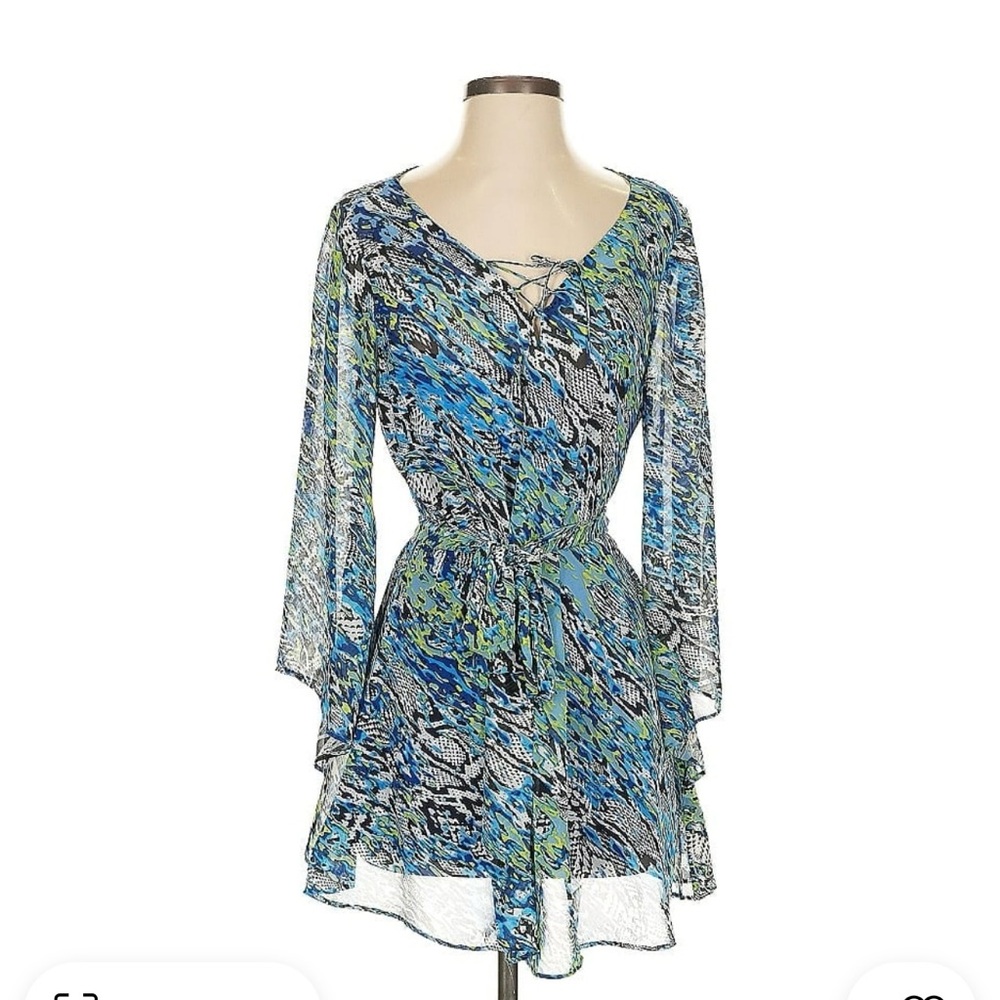 Laundry by Shelli Segal tunic dress/ cover up/ beach cover up